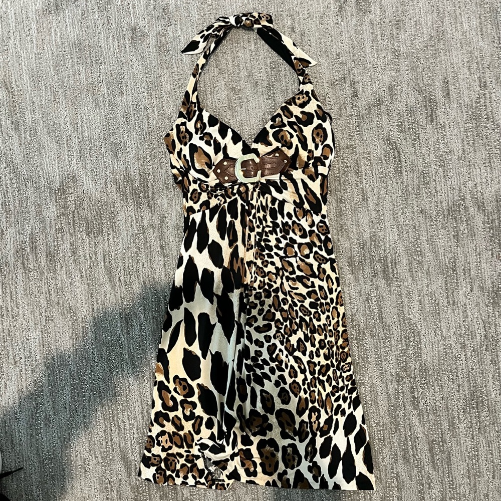 Caché Halter Dress sz xs